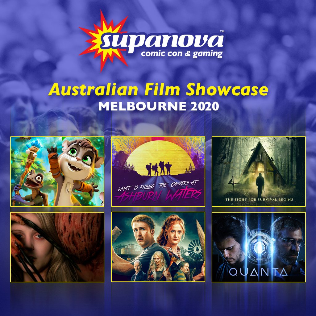 Supanova Comic Con & Gaming 💥 (@supanovaexpo) on Twitter photo Fans of local cinema won't want to miss our Australian Film Showcase at Supanova 2020 - Melbourne, featuring the likes of <a href="/LikeAPhoton/">Like a Photon</a>'s The Wishmas Tree, <a href="/AshburnWaters/">Ashburn Waters Movie</a>, <a href="/30Milesfilms/">30MilesfromNowhere</a>, The Faceless Man, Two Heads Creek and @QuantaTheMovie! 🎥 Fans of local cinema won't want to miss our Australian Film Showcase at Supanova 2020 - Melbourne, featuring the likes of <a href="/LikeAPhoton/">Like a Photon</a>'s The Wishmas Tree, <a href="/AshburnWaters/">Ashburn Waters Movie</a>, <a href="/30Milesfilms/">30MilesfromNowhere</a>, The Faceless Man, Two Heads Creek and @QuantaTheMovie! 🎥