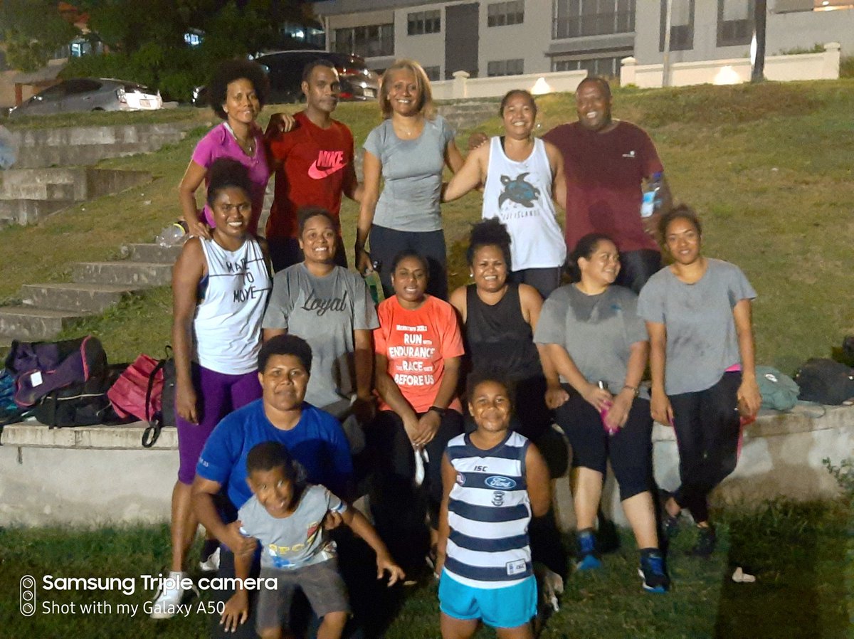 aries1485's tweet photo. Week 2 with these champs! DM f you're keen to join this fun bunch. @TaleiTora we missed you today.
Vinaka Steel Fitness.
#nopainnogain #healthyfiji #traindirtyeatclean #onestepatatime https://t.co/CNuar2cpog