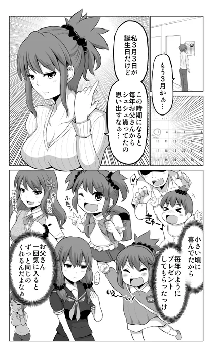 3月3日は朱里さんの誕生日なので 