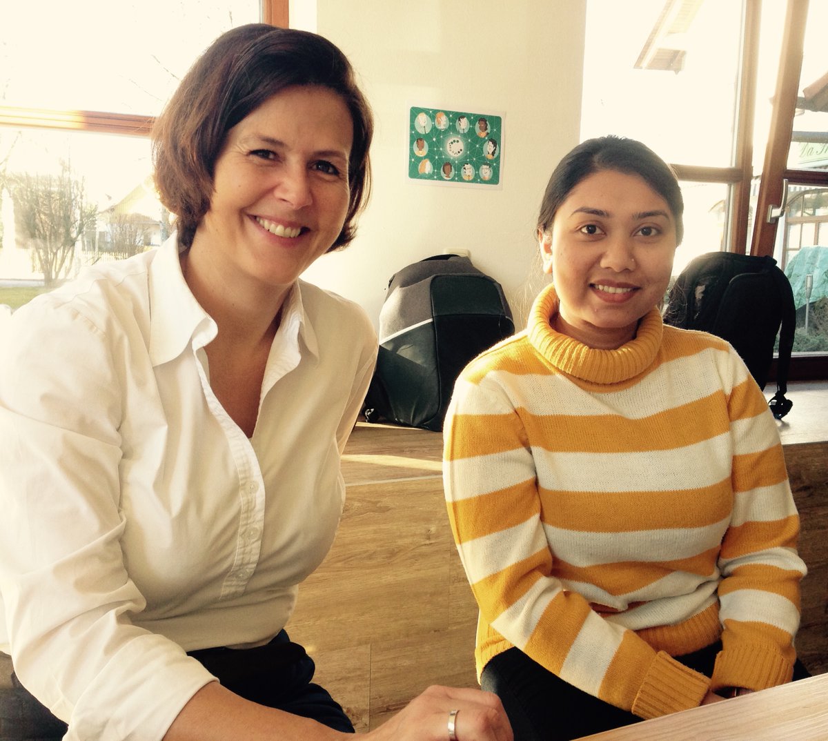 IT'S A MATCH🤩: #ReDi_talent Anwasha met us at @ReDISchool HR-Summit 2 weeks ago... and is joining as new crew member today! #PowerOfMatchmaking
#PractiseWhatYouPreach HT: <a href="/Birgit_Koebl/">Birgit Koebl</a>