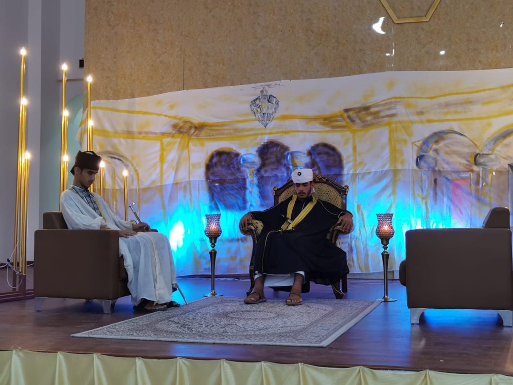 انطلاق تقييم العروض المسرحية ضمن #أيام_المسرح_المدرسي_تعليمية_جنوب_الباطنة 
بتقييم مسرحية صديق ونصف لمدرسة عقيل بن ابي طالب