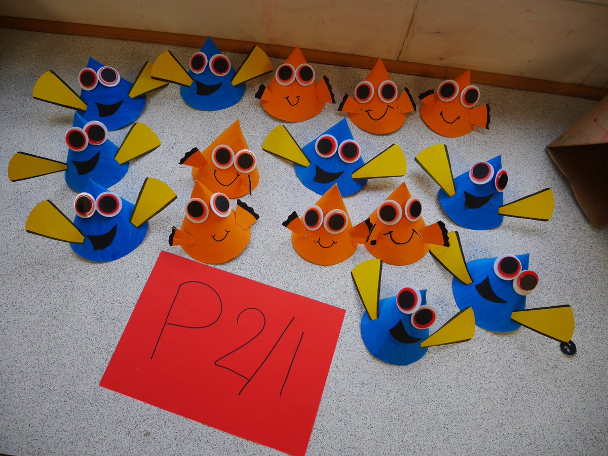 BoghallPSch's tweet photo. Wowee! Well done P2/1 gala day after school club! You all worked super hard on creating these pieces for the float. Looking forward to P3/2's turn this week... #findingnemo #Bathgateprocession @BathgateProc https://t.co/7jdxUfXFrJ