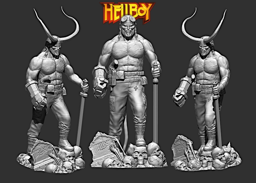 Cody3D's tweet photo. Hellboy Model Printing Miniature Assembly File STL, OBJ for Printing 1:8 for FDM-FFF, 1:14 for DLP-SLA-SLS
only 3$
https://t.co/BHFbRaWldj
#hellboy #3dmodel #3d #3dartist #FDMprinter #sculpting #artwork #actionfigures
#PrinterFDM #3dartwork #printerDLP
#STLFile
#STL
#OBJ https://t.co/cVvuGOiD1I