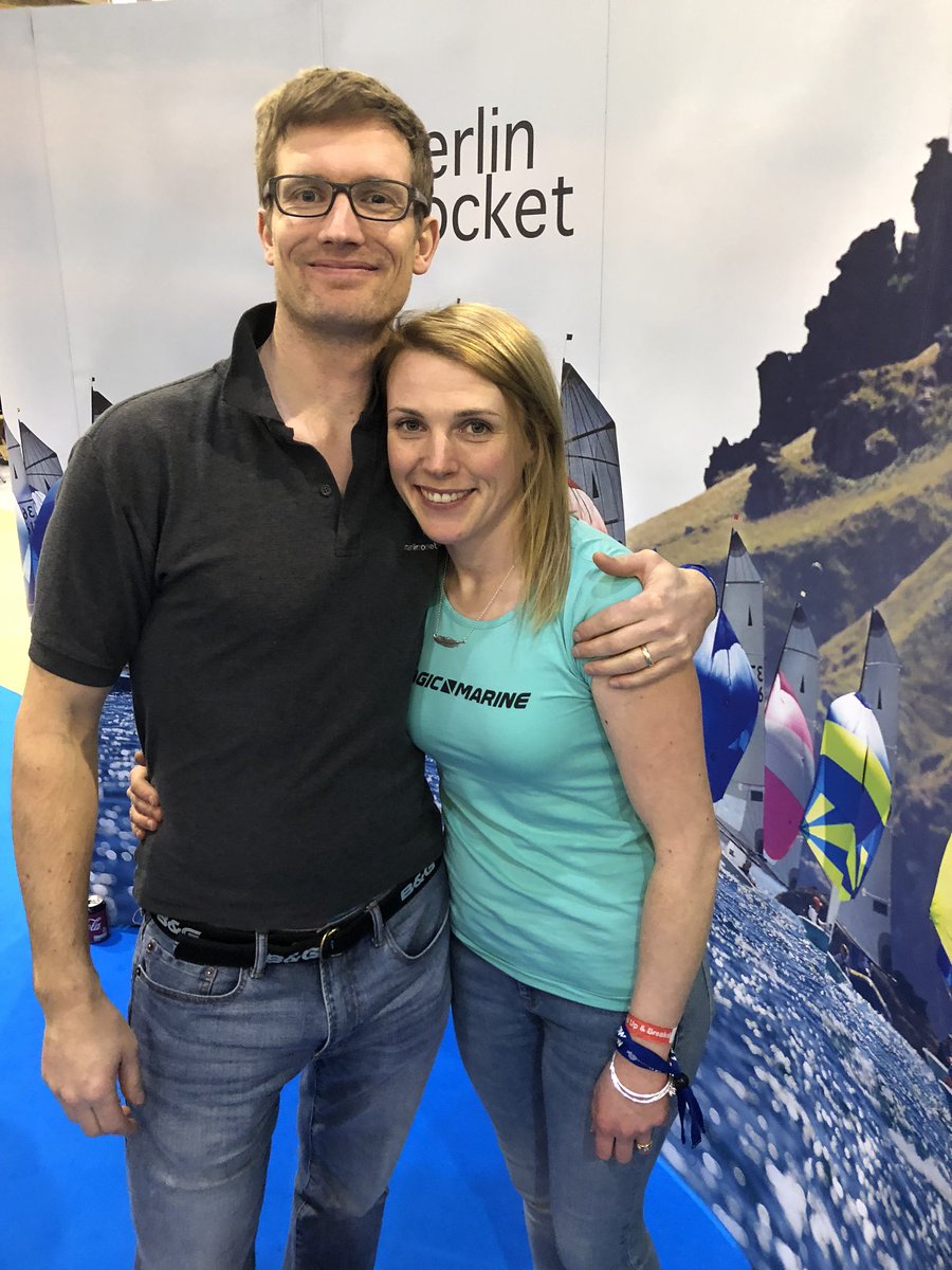 merlin_rocket's tweet photo. A massive thank you to these two for all their hard work organising the @DinghyShow, the @big_pledge and for being on the stand all weekend from set up to pack down. Let’s hear it for @piptaylor87 and @kilders_29er 👏👏👏 #MerlinRocket #bigplasticpledge https://t.co/JrQUM4dp5n