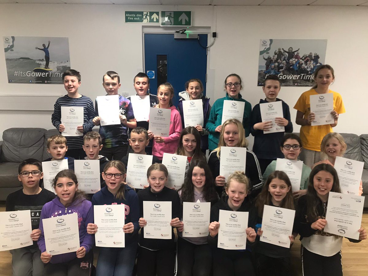 goweractivity's tweet image. Amazing effort from @tywynprimary  pupils on their residential trip. Wind, rain, mud was no problem for these adventurers who thoroughly deserved their certificates #itsgowertime #outdoorlearning