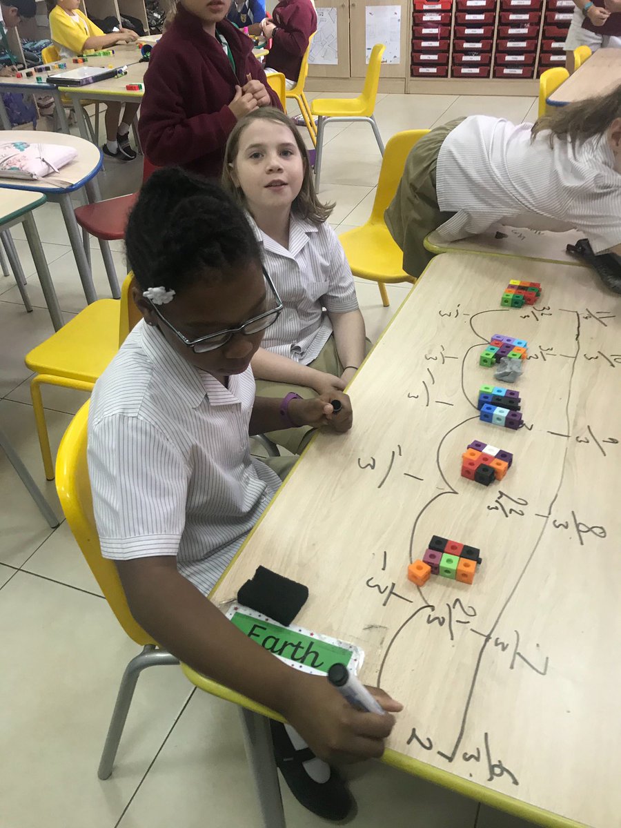 VHPS_Events's tweet photo. Miss Hayley helped the @VHPS_Year5 children understand ordering mixed number and improper fractions today using the multi link cubes! #thinkoutsidethebox #practicallearning #VHPSMaths #VHPSLearns https://t.co/c2GZ6KZt1A