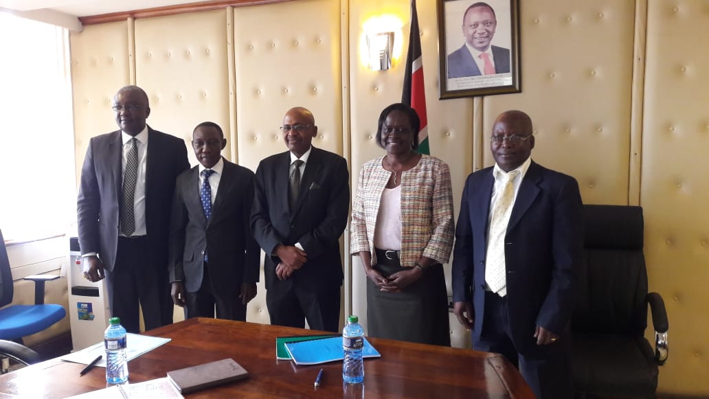 PSSDTransport's tweet image. The official handover of the Principal Secretary&apos;s office. We say kwaheri and thank you to the former PS @EstherKoimett for your good leadership.  To our new PS Solomon Kitungu, karibu sana! @TransportKE
