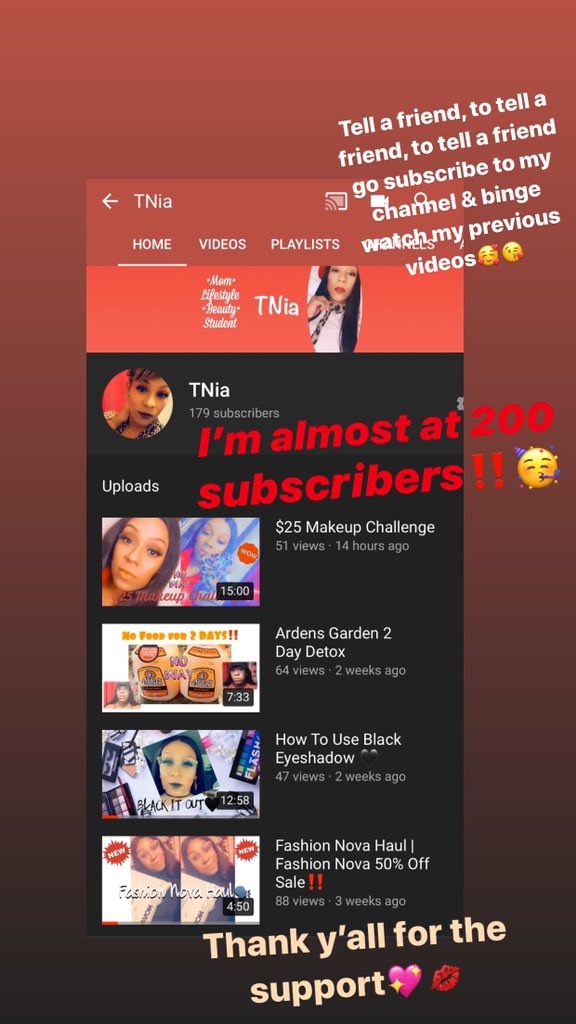 trania_thompson's tweet image. #YouTube #GoodMorning #CommentLikeShare #SubscribeNow