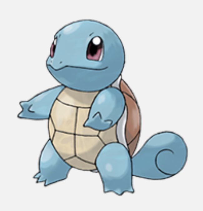 JACKSON AS: SQUIRTLE 