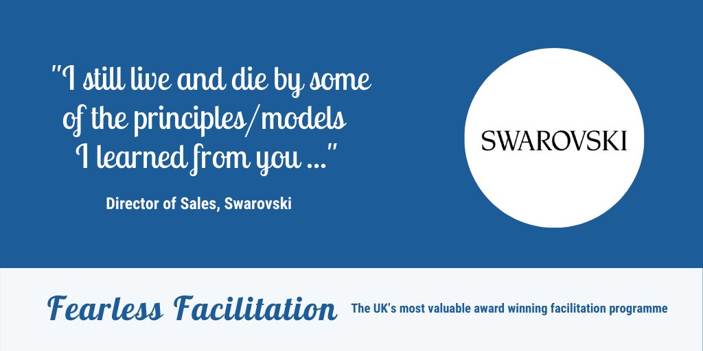 FearlessFacili2's tweet image. "Can’t wait to apply what I have learnt!”
Our attendees are using their Fearless Facilitation techniques every day. Get the edge and get your place on our upcoming masterclasses #2020Programme ow.ly/HG2E30qlca7