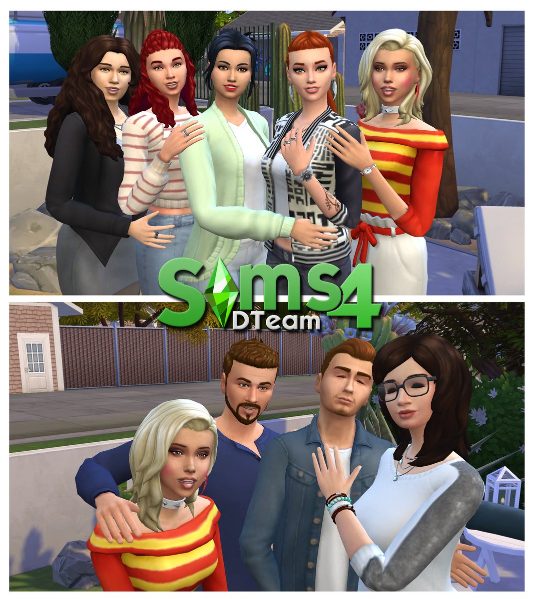 DteamSims4's tweet photo. Aujourd'hui, nous vous partageons une magnifique journée en compagnie de notre gagnante🏆 du défi "Lookbook Anniversaire"🧁. 
@chipiecyrano qui est en compagnie de toute la DTeam ! Un moment inoubliable !

https://t.co/7K8aTehQD1

#Sims4 #TheSims4 #Sims #TheSims #TS4 https://t.co/0U4cUTNnUV