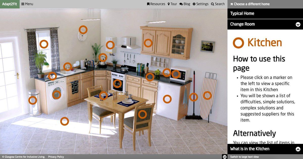 Adapt2FitScot's tweet photo. Making dinner &amp; need that extra bit of help, check out https://t.co/3uUKlE9qwf for solutions, e.g. low counters from @AKW_One. https://t.co/mxOEejKTjr
