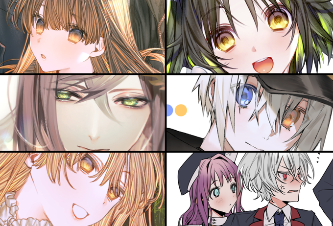 色の組み合わせのtwitterイラスト検索結果 古い順