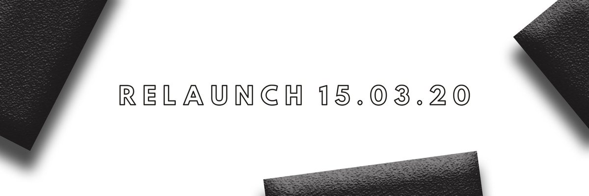 yeahthatlife_'s tweet photo. The official relaunch : 15.03.20 https://t.co/30aaUywIuf