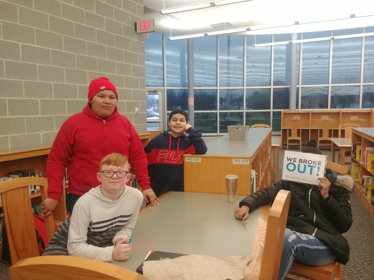 ToscanoJen's tweet photo. My students did a great job working together to find the antidote for the zombie outbreak! @GreeceCentral @GreeceOlympia https://t.co/j4nJe5l07G
