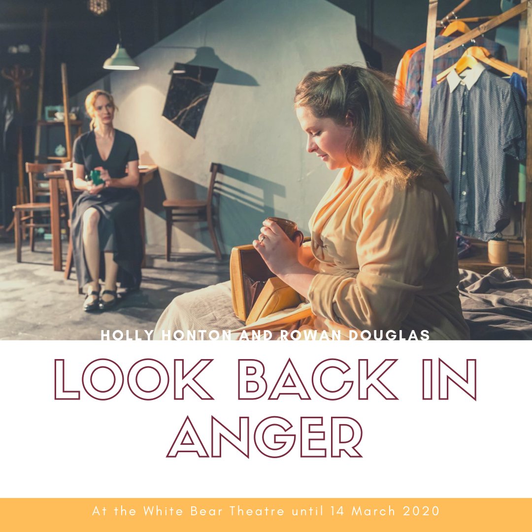 Life is complicated. External issues impact on our life. Still in everyone there is a human and we all in a #relationship with each other. #LOOKBACKINANGER. A story about love and struggle @RowanHDouglas <a href="/HollyHinton1/">Holly Hinton</a> 
tkts whitebeartheatre.co.uk/whatson/Look-B… 
info bigbootstheatrecompany.com/look-back-in-a…