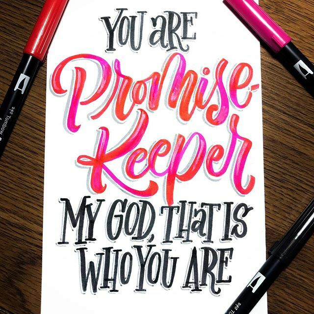 SisterTracey's tweet photo. God is always true to his promises.
#GodsPromises #BelieveInGod #RelyOnGod #TrustInGod #LetGodsTruthDefendYou
#MediaNuns #Lettering #LetteringLove #ModernCalligraphy #FreestyleCalligraphy
#HandWritten #Inspiration #TheDailyType #BrushMarkers #BrushLet… https://t.co/HyibosPSqO https://t.co/XIO4hKHMgn