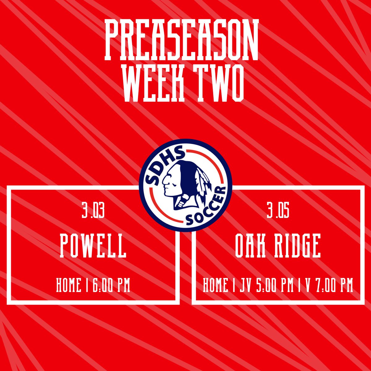 Our last week of preseason and we have two home games! Can’t wait to compete at Billy K. Nicely this week! #GoKeez