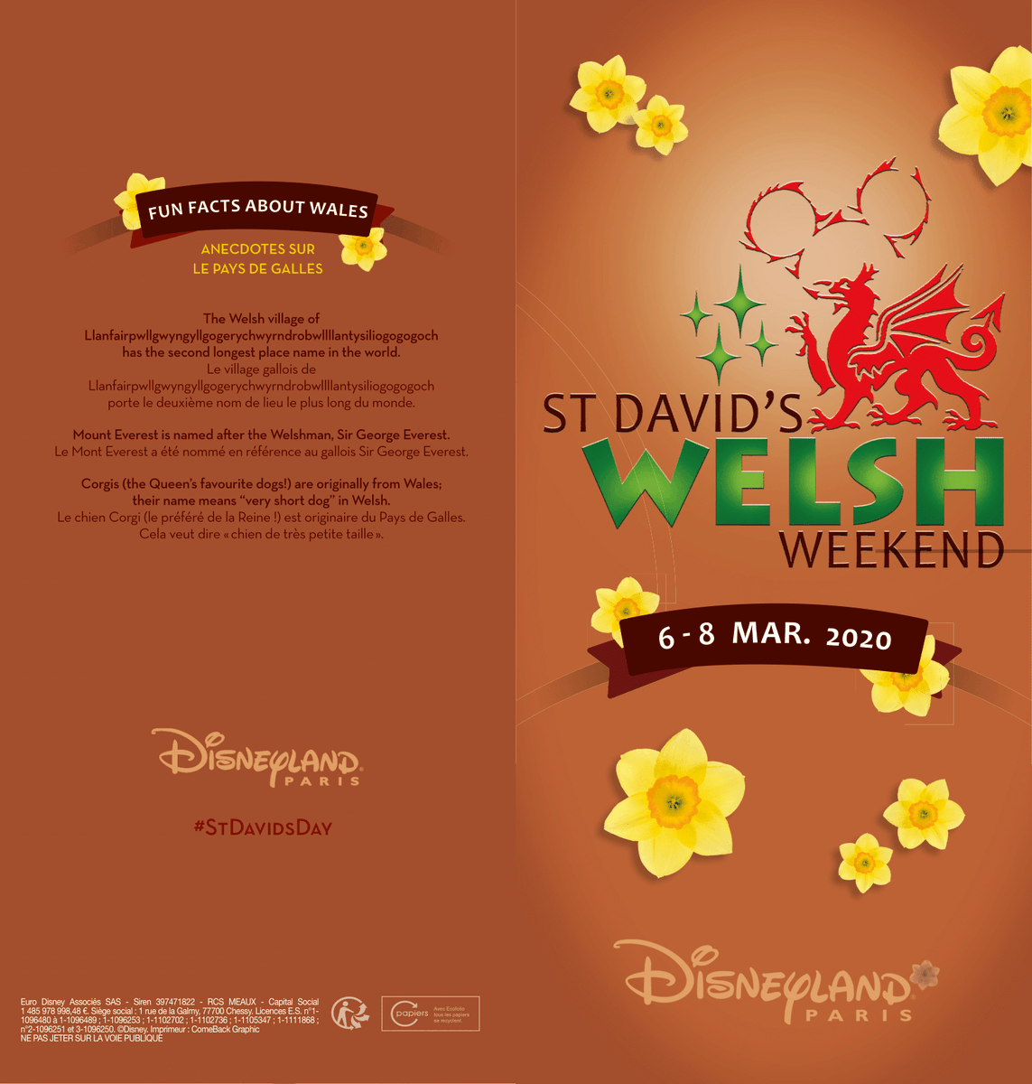 O Xrhsths Ed92 Sto Twitter Dydd Gŵyl Dewi Hapus Happy St David S Day Join The Celebrations At Saint David S Welsh Weekend On 7 March And From 6 8 March In