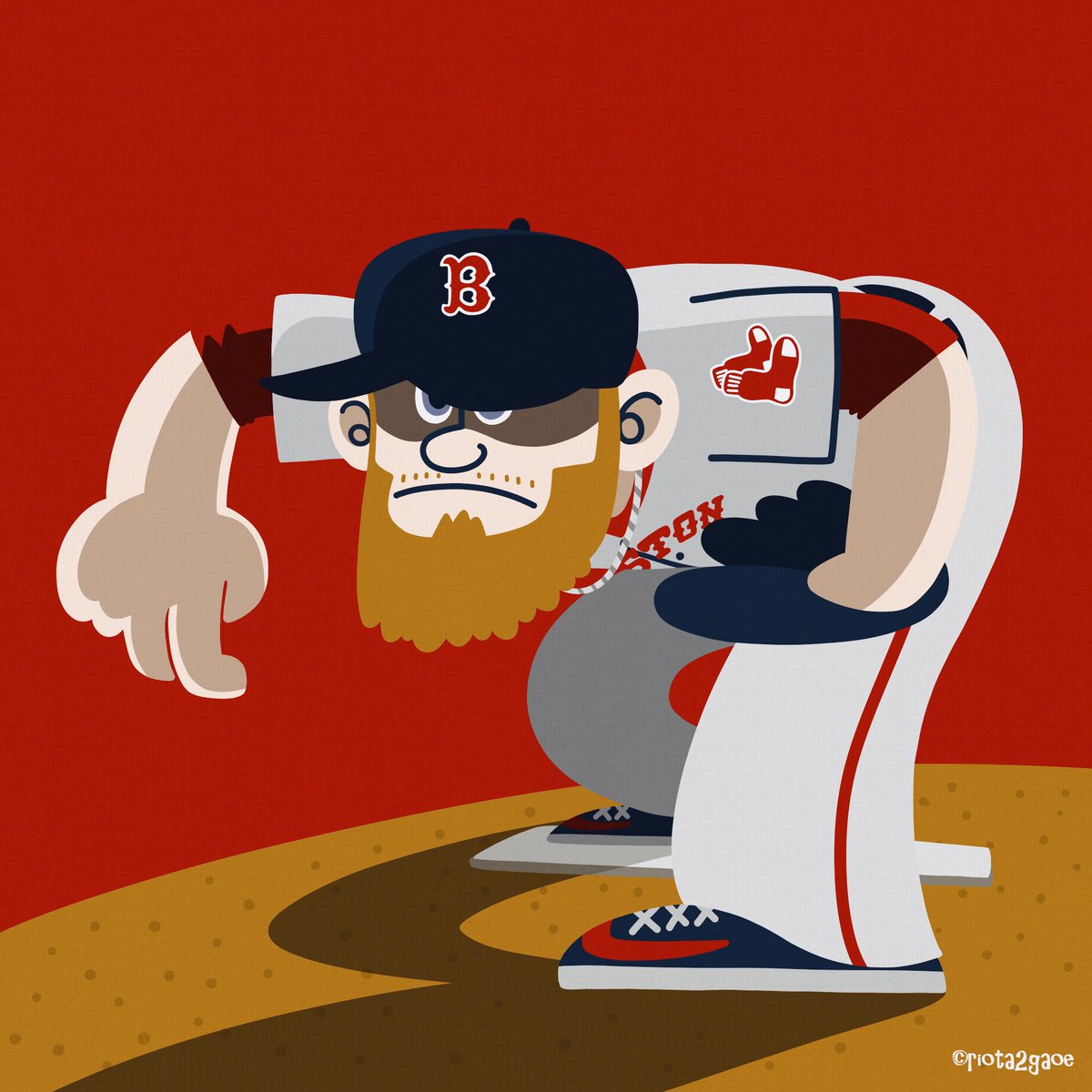 メジャーリーガー達の イラストを描き溜めてみました。 さて、誰で