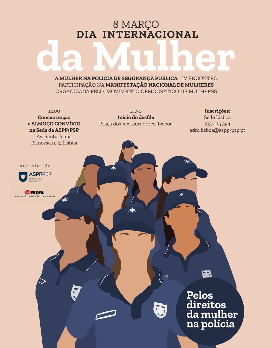 agostopinto's tweet photo. #sindicato #policia #mulheresnapolicia https://t.co/0EoSZTfVAB