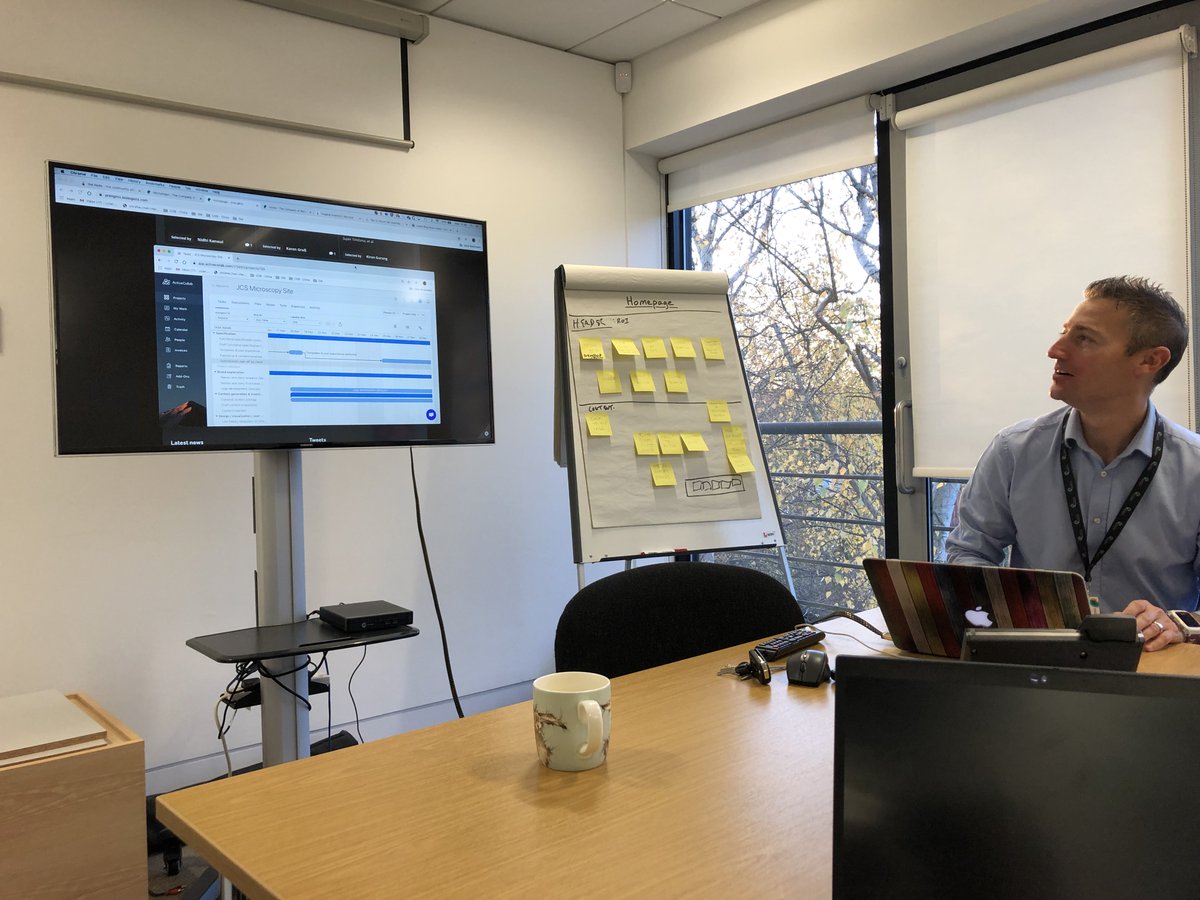 focalplane_jcs's tweet photo. November 2019 (before the name FocalPlane): Julian Stopps @stopps, from JLS IT Consultants, who is heading the build of the website, talking us through FocalPlane’s build timeline. https://t.co/vYhoXz1jN3