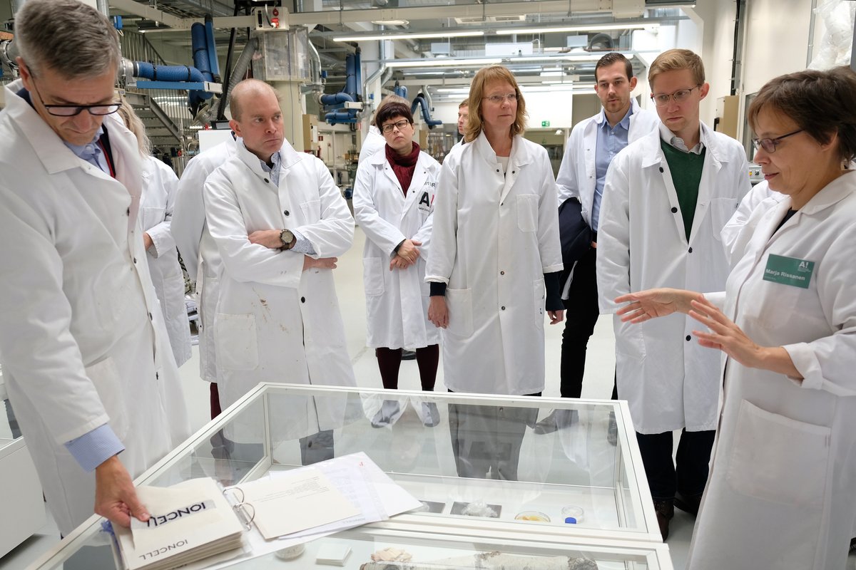 Ioncell® (@ioncellfibers) on Twitter photo #Ioncell® is part of <a href="/Finixrevolution/">Finixrevolution</a>, an <a href="/Akatemia_STN/">Strateginen tutkimus</a> research project studying the sustainability of textile systems. Finix aims at co-creating #resourcewise textile business and promoting global sustainable development. Read more at finix.aalto.fi 📷: Cvijeta Miljak #Ioncell® is part of <a href="/Finixrevolution/">Finixrevolution</a>, an <a href="/Akatemia_STN/">Strateginen tutkimus</a> research project studying the sustainability of textile systems. Finix aims at co-creating #resourcewise textile business and promoting global sustainable development. Read more at finix.aalto.fi 📷: Cvijeta Miljak