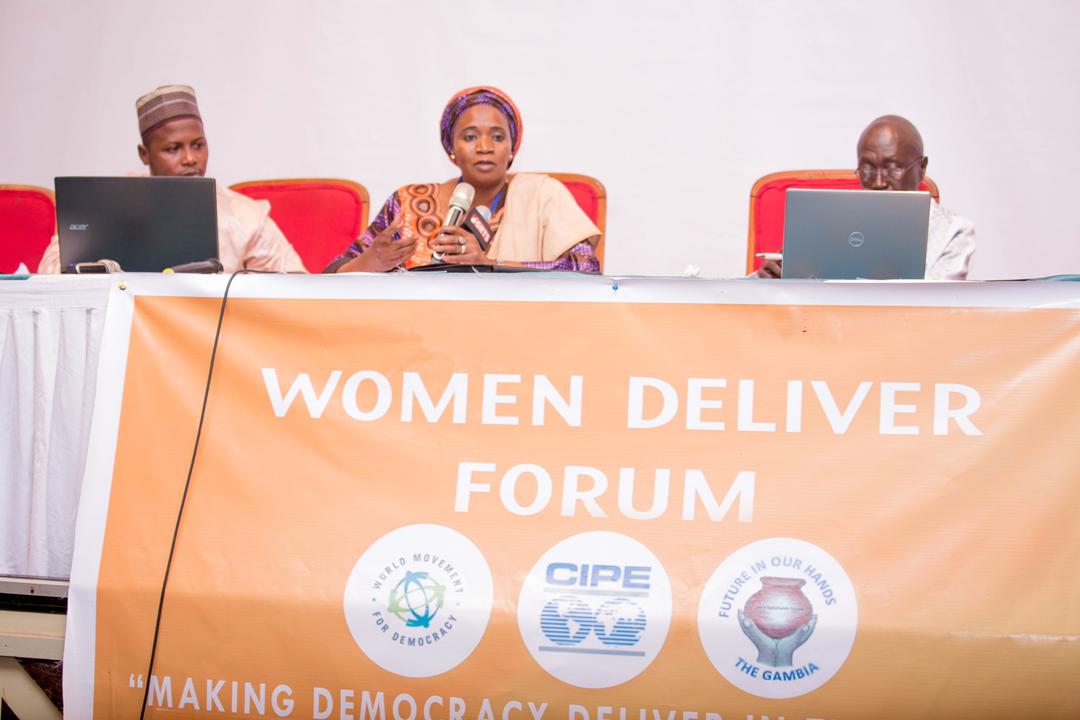 MoveDemocracy's tweet photo. How can the civil society, government, and business sectors support accountability and fight corruption? The Women Deliver Forum explores this question in today's conference. #SectorsTogether4Prosperity @CIPEglobal @FIOHGambia https://t.co/DYbaHhKl2L