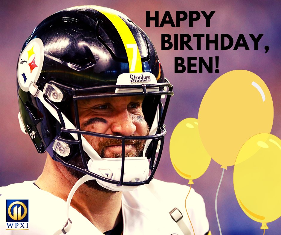   Happy 38th Birthday, Ben Roethlisberger!   