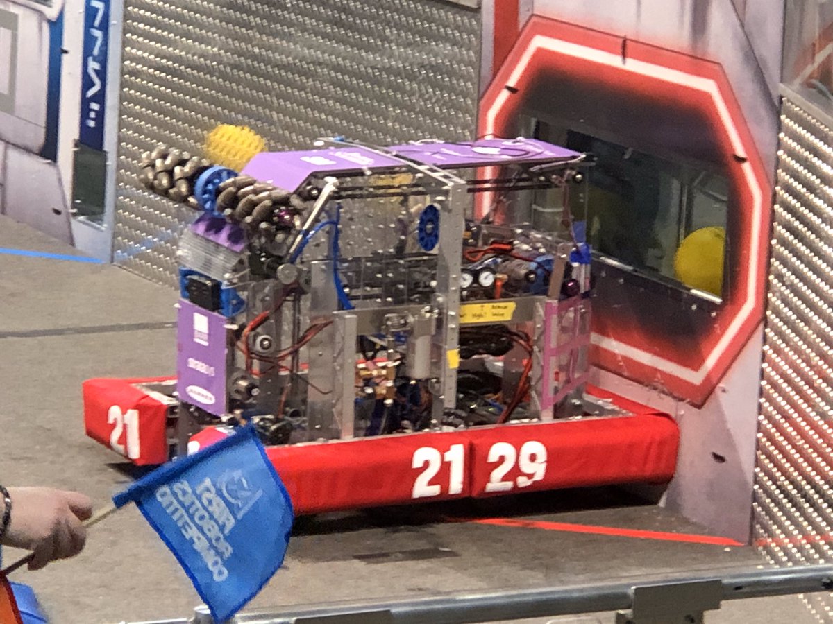 swrobotics's tweet image. We are excited to announce that Ultraviolet was honored with the Imagery Award at the Great Northern Regional Competition. This award celebrates attractiveness in engineering and outstanding visual aesthetic integration of machine and team appearance.