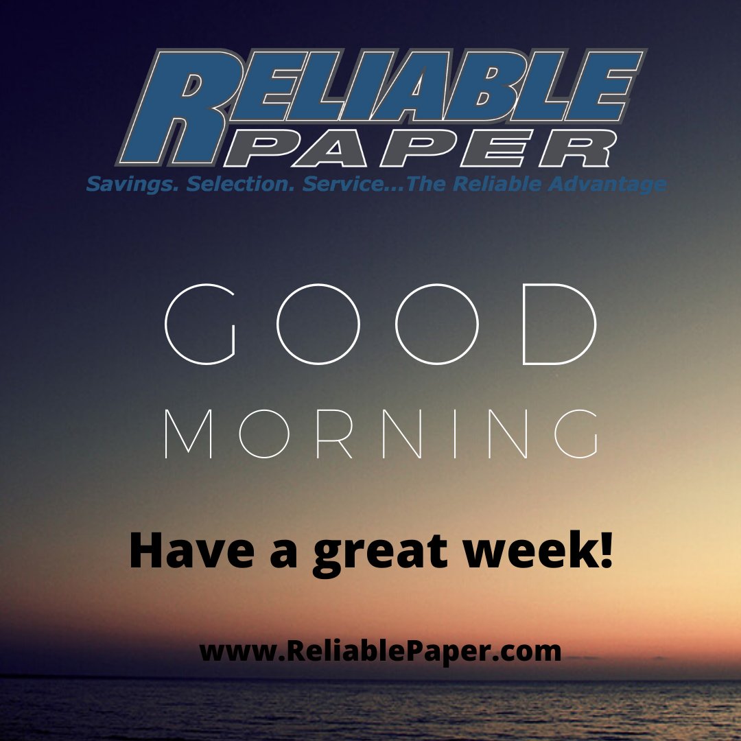 Reliable_Paper's tweet image. Have a great week everyone!