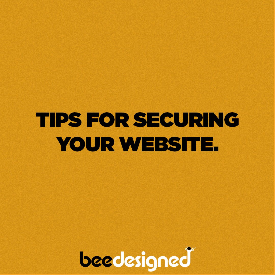 beedesigned_stu's tweet image. At Beedesigned, we are passionate about creating an enjoyable experience on the web and we care so much about the security of your website visitors when they visit your digital home.
We compiled a list of tips to help you ensure that their safety is guaranteed.
#WebSecurityTips
