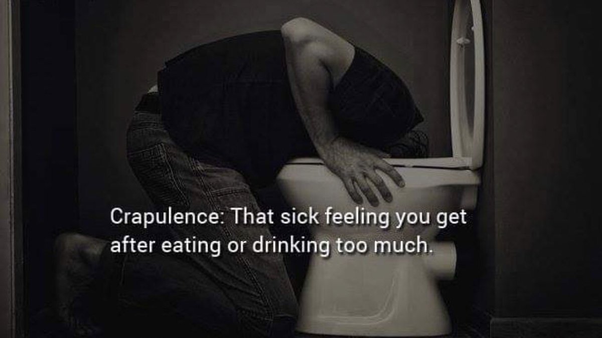 jtmorsewriter's tweet photo. New word of the week. :-) #Crapulence #words #language https://t.co/RYRkUf2F3Y