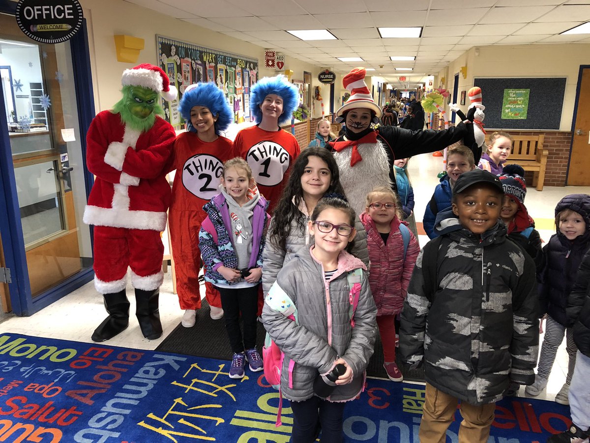 WLPSNorthStars's tweet photo. Getting ready for our trip to the High School for our spectacular Dr Seuss morning they have planned! https://t.co/nJfy8sekkO