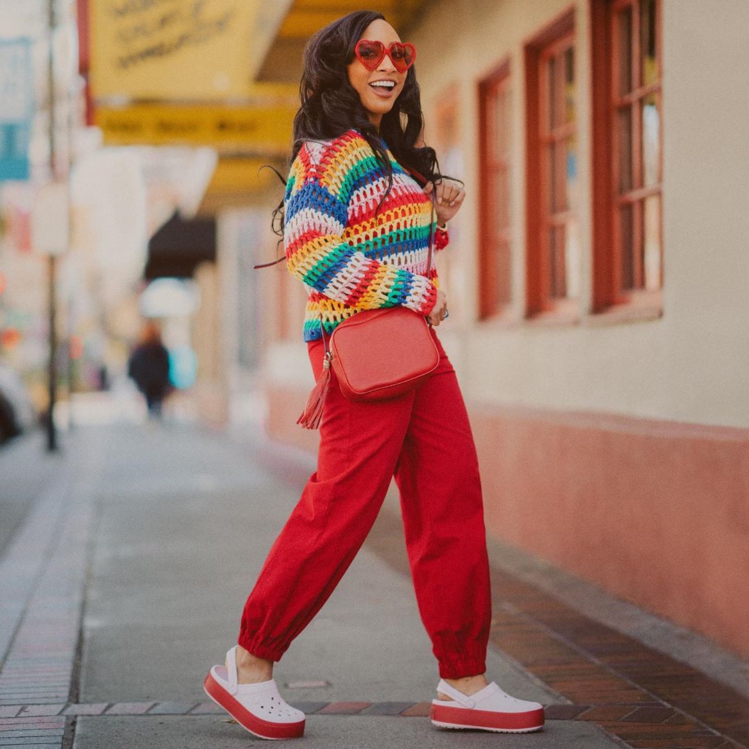 It's getting a bit chilly, but it doesn't mean you shouldn't look good in your Crocs!