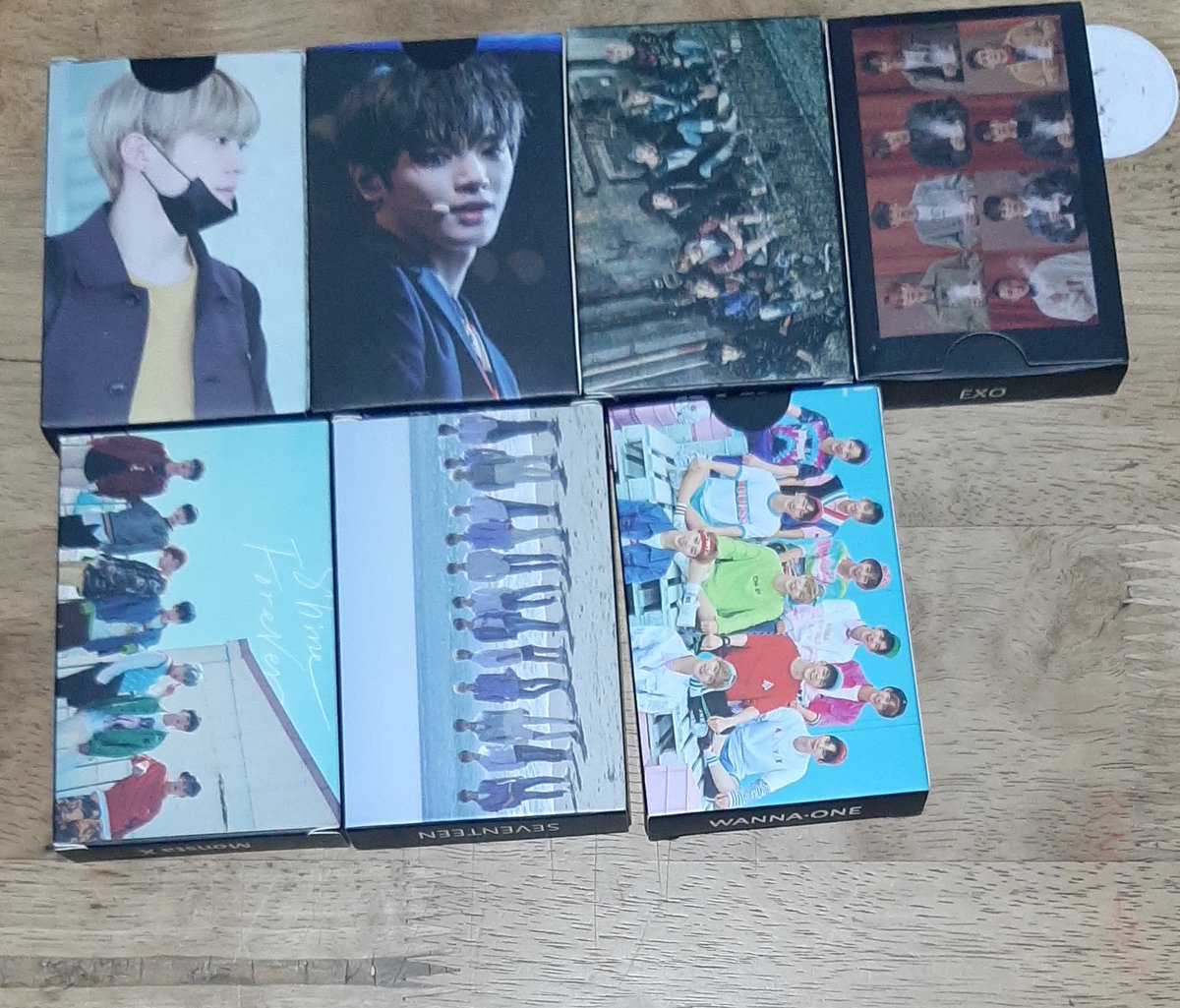 Pnctzen1's tweet photo. ขายจ้าา โลโม่การ์ด7กล่อง อัลบั้มเปล่า JBJ 2 อัลบั้ม อัลบั้ม nct empathy 2018 2ver. อัลบั้ม wanna one  i promise you 2ver ทั้งหมดนี่1500บาท มีของเเถม ขอคนรับได้ พร้อมส่ง พร้อมโอน #ตลาดนัดnct127 #ตลาดนัดWANNAONE #ตลาดนัดอากาเซ่got7 #ตลาดนัดอซท #ตลาดนัดBTS  #JBJ #nct #exo #bts https://t.co/26q8OfWpSD