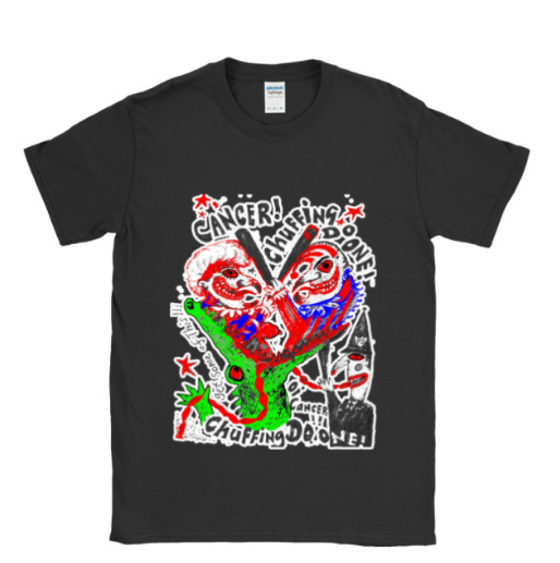 mac_stock's tweet photo. The latest t-shirt from You-Niche is out. Original art work by Jez from @the_levellers all proceeds got to charity. https://t.co/B7BkOT6s4O https://t.co/NNNKKPASyL