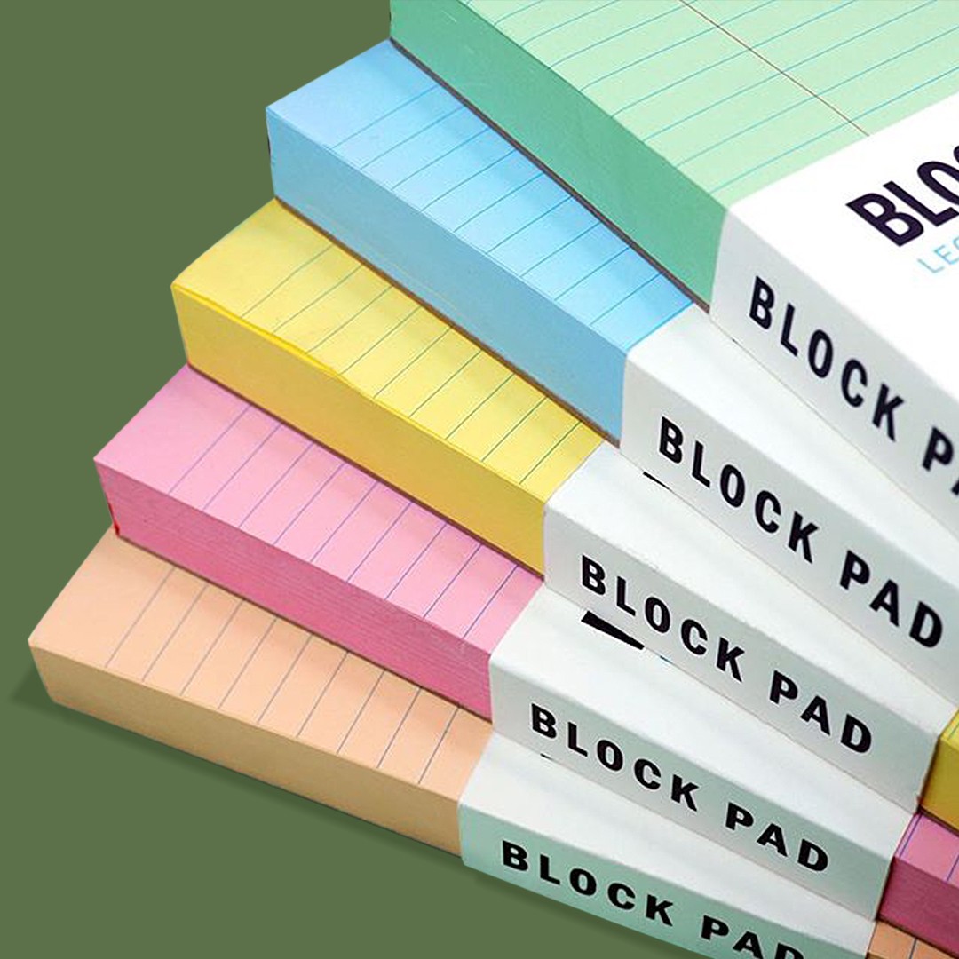 AyalaThe30th's tweet photo. Insert color to your working space!
Check out these five pastel colors of the VECO Multi-color Block Pad, with 250 legal-ruled A5 sheet from National Bookstore! Located at the lower ground floor. #AtThe30th #AwakenAmazing https://t.co/9q5TEykrBO