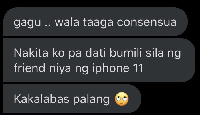 Also they told me that she and her friend Cami bought new phones together, iPhone 11 pro max and even posted it on twitter. (Ss From users following ate Rosie/Cami& #39;s acc/info spread by their mutuals)