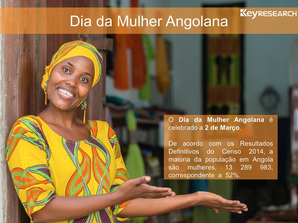Keyresearchao's tweet photo. Dia da Mulher Angolana
#keyresearchangola #research #esomar #pamro #angola https://t.co/OKKvIuGJm5