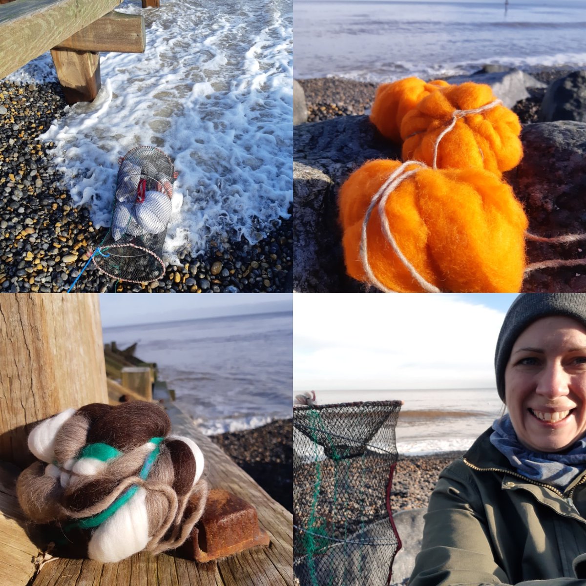 rach_artsstudio's tweet photo. I'm going to document this very carefully in case I never see that wool again! #feltmaker #feltmaking #newwork #tides https://t.co/tUNc2UAJbX