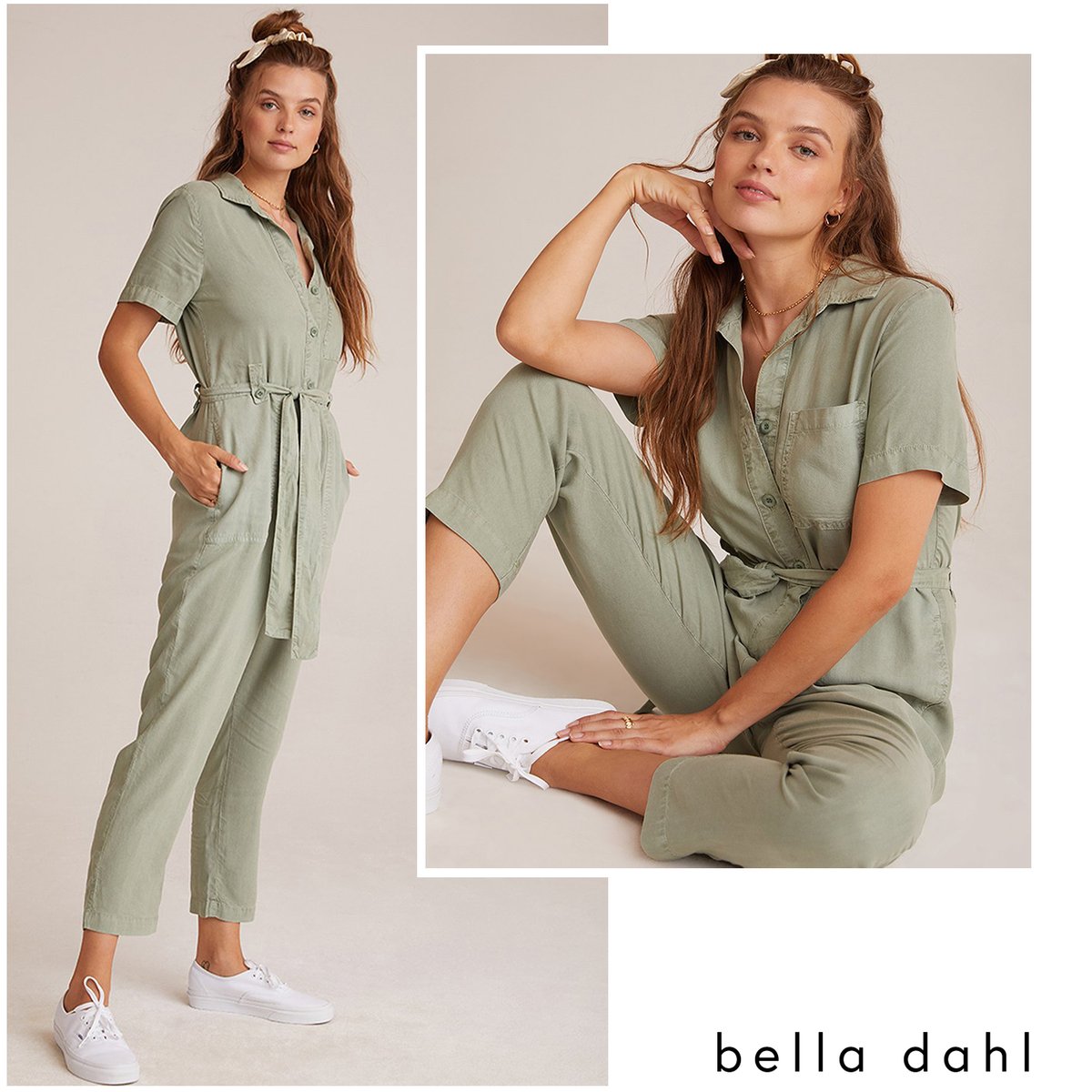 TheGateShop's tweet image. Loving this new jumpsuit from Bella Dahl. Crafted in soft Tencel it’s so easy to wear too. Dress down with white trainers – dress up with heels and a clutch!
@ExperienceGford 
@GuildfordTIC 
@WeLoveGuildford 
#Guildford