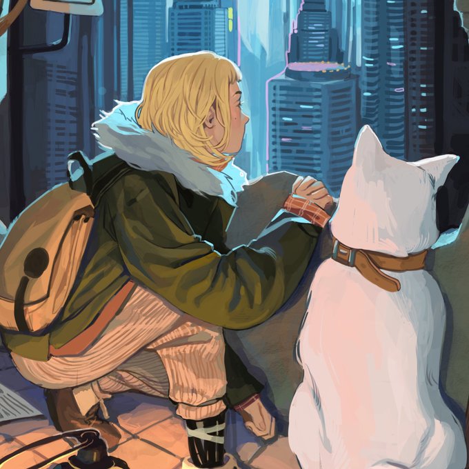 finished my spread for SKYWAY ARTBOOK✨ #skyway_artbook 