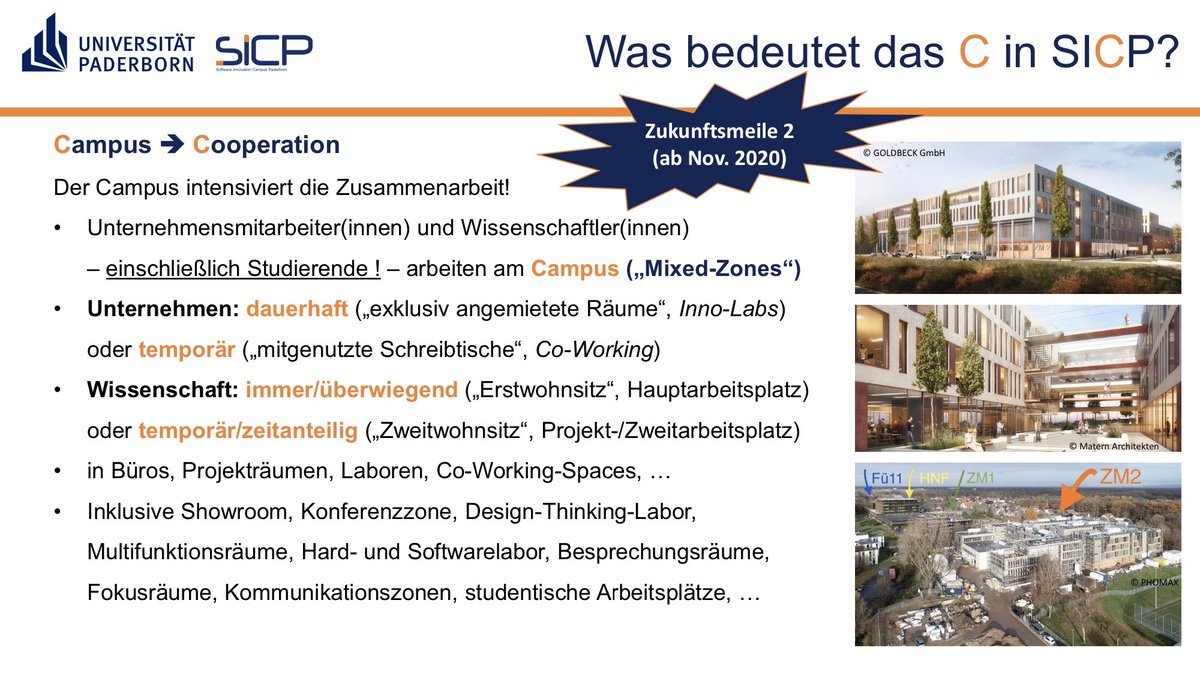 stsauer13's tweet image. #seFIT20 #SoftwareEngineering #Forschung–#Innovation –#Transfer Retrospektive 3: Mein Vortrag behandelt die Evolution vom @SoftwareQLab zum @SICPaderborn: #interdisziplinäres, #trianguläres #Innovationssystem, #Forschungscampus, #Organisationsentwicklung. #SE20 #SE2020 @seconf20