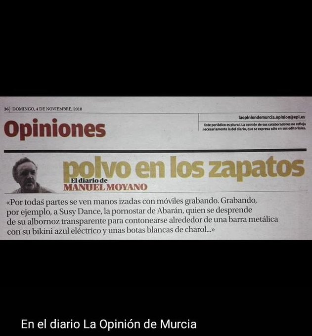 Despu&eacute;s de 15 d&iacute;as del Festival, as&iacute; comento Manuel Moyano sobre mi espect&aacute;culo... https://t.co/IG77<a href="/tag/nomeabandones"class="tags"><span>#nomeabandones</span></a>
