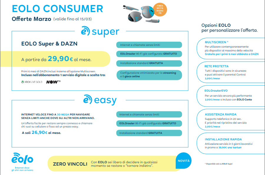 NOVATECHINFORM2's tweet image. OFFERTE EOLO VALIDE FINO AL 15/03

#eolo #eolostreaming #netflix #partnereolo #novafeltria #perticara #talamello #pennabilli #rimini
#partnerautorizzatoeolo