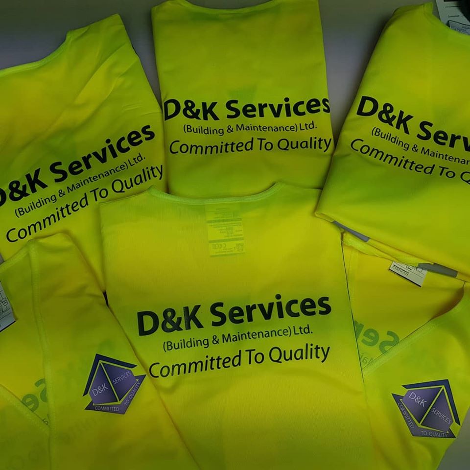 Big thank you to <a href="/firstforsigns/">Sign Language Essex</a>  for our new branded hi-viz jackets. Fantastic service as always. #dandkservices #hampshire #basingstoke #buildingandmaintenance