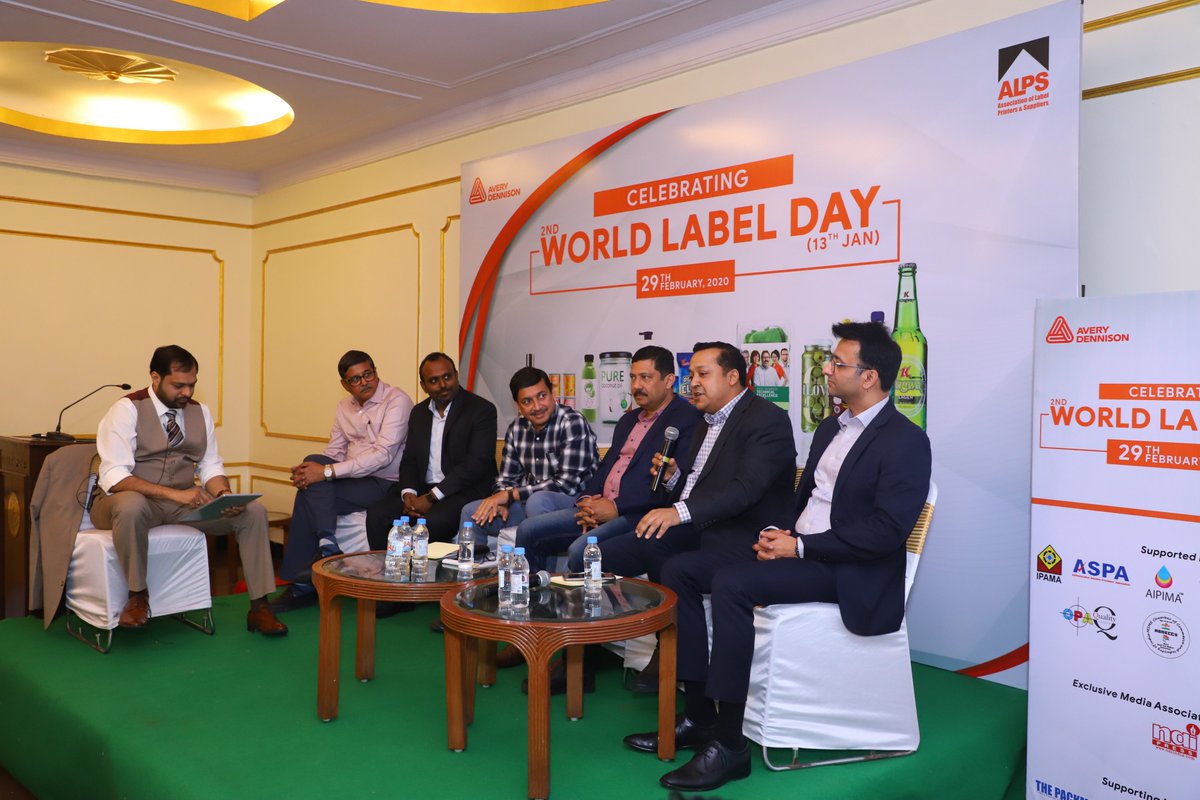 #WLD 2020 #WorldLabelDay Celebrations 
<a href="/alpsAssociation/">Association of Label Printers & Suppliers</a>  <a href="/AveryDennison/">Avery Dennison</a> 
"Innovation in Labeling &amp; Packaging" sessions
Well attended and supported by Industry, Media and allied associations