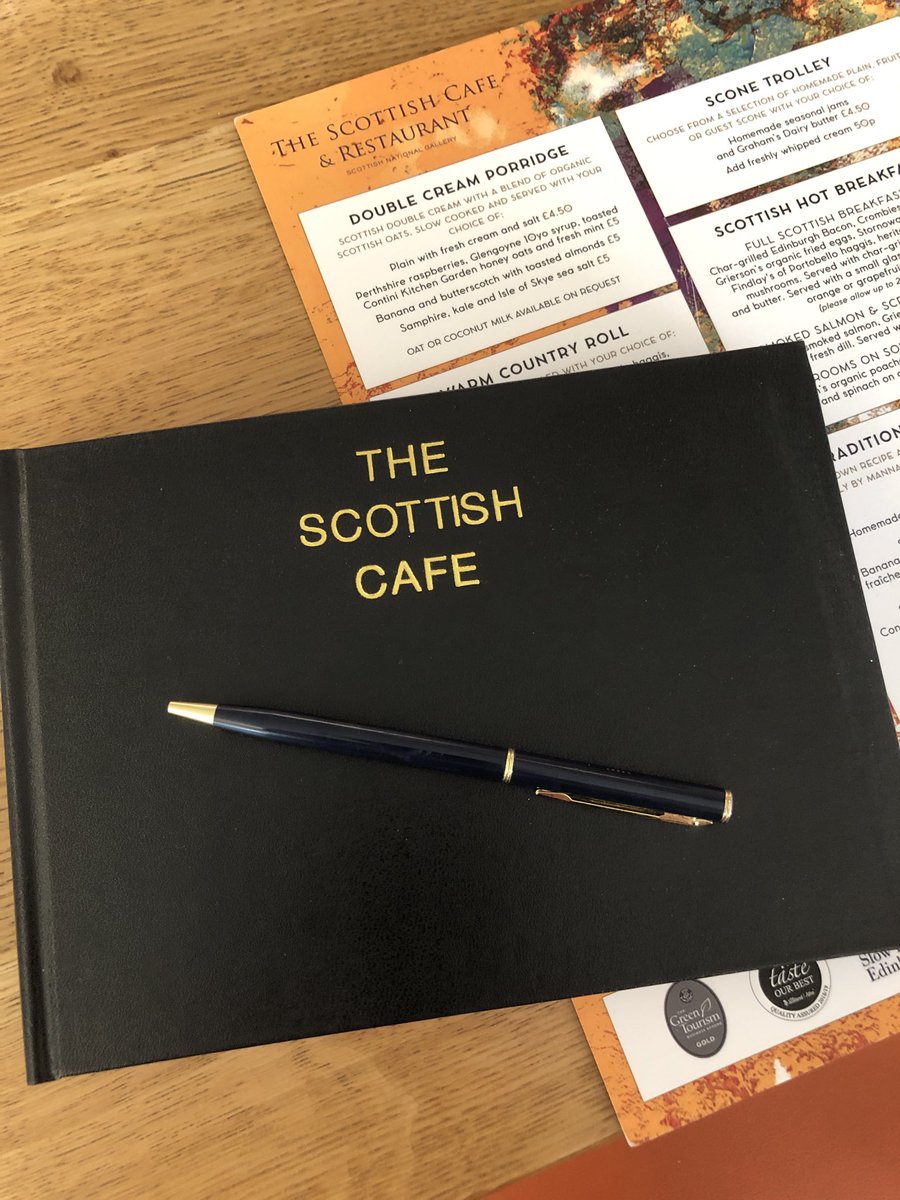 Continibites's tweet photo. Our lovely visitors have asked for a #commentsbook #oldschool Look forward to welcoming you and reading your comments 😊 #TheScottishCafe @NatGalleriesSco #open https://t.co/wSpx4mtSbH
