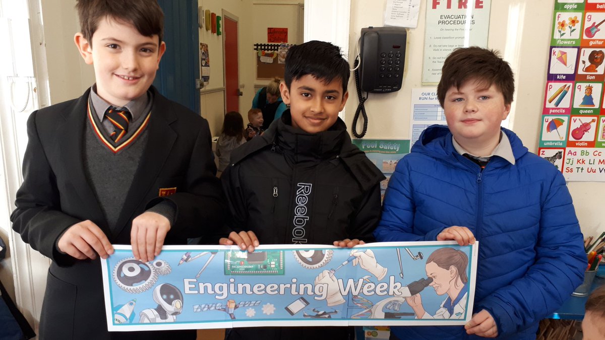 MonkstownParkJS's tweet photo. It's Engineering Week, during the week we will look at the importance of engineering in our lives. We will be engaging in activities that promote creative problem solving, design and highlight the importance of science and maths #engineersweek #engineeringgames2020 https://t.co/Z9uUzRQXqO